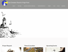Tablet Screenshot of fcchighpoint.com